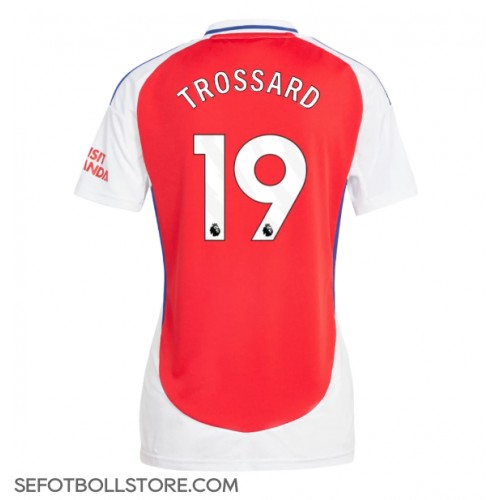 Arsenal Leandro Trossard #19 Replika Hemmatröja Dam 2024-25 Kortärmad